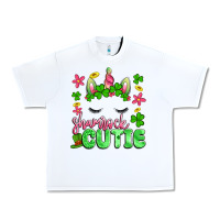 White shamrock cutie artiststas Urban Heavy Tee - Artiststas