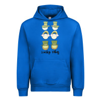 Cobalt lucky vibes Urban Hoodie - MaliasSmallBusiness