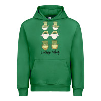 Emerald lucky vibes Urban Hoodie - MaliasSmallBusiness