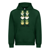 Foreset Green lucky vibes Urban Hoodie - MaliasSmallBusiness