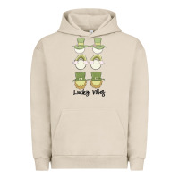 Pigment French Oak lucky vibes Urban Hoodie - MaliasSmallBusiness
