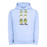 Pigment Grape Ice lucky vibes Urban Hoodie - MaliasSmallBusiness