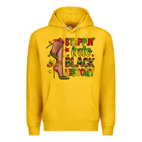 Lemon steppin into black history Premium Hoodie - Zillion Design Studio