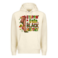 Sandshell steppin into black history Premium Hoodie - Zillion Design Studio