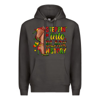 Smoke steppin into black history Premium Hoodie - Zillion Design Studio