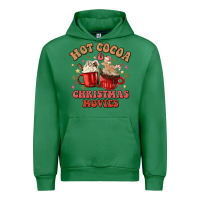 Emerald hot cocoa and christmas movies Urban Hoodie - MaliasSmallBusiness
