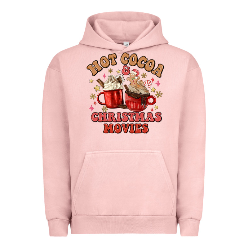 Hot Cocoa And Christmas Movies Urban Hoodie by MaliasSmallBusiness | Teevron