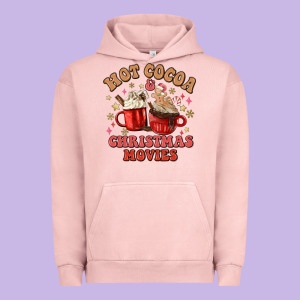 Hot Cocoa And Christmas Movies Urban Hoodie Designed By Maliassmallbusiness
