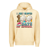 Pina Colada i just served 100 days of school volleyball Premium Hoodie - Zillion Design Studio