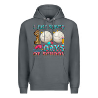 Rock i just served 100 days of school volleyball Premium Hoodie - Zillion Design Studio