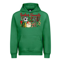 Emerald santas favorite soccer player Urban Hoodie - MaliasSmallBusiness