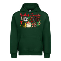 Forest Green santas favorite soccer player Urban Hoodie - MaliasSmallBusiness