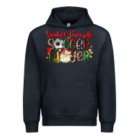Navy santas favorite soccer player Urban Hoodie - MaliasSmallBusiness