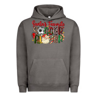 Pigment Tornado santas favorite soccer player Urban Hoodie - MaliasSmallBusiness