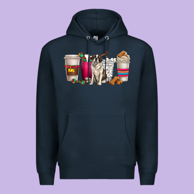 Premium Hoodie st. bernard dog coffee cups