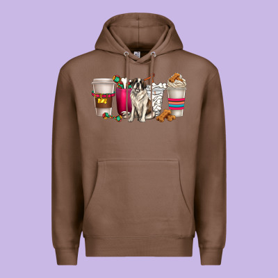 Premium Hoodie st. bernard dog coffee cups