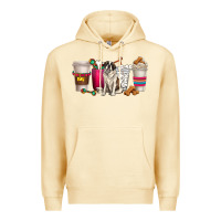 Pina Colada st. bernard dog coffee cups Premium Hoodie - texasbilliewilder