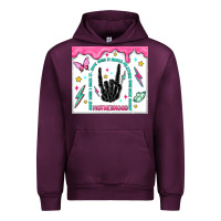Mauve Wine some days i rock it Urban Hoodie - MaliasSmallBusiness