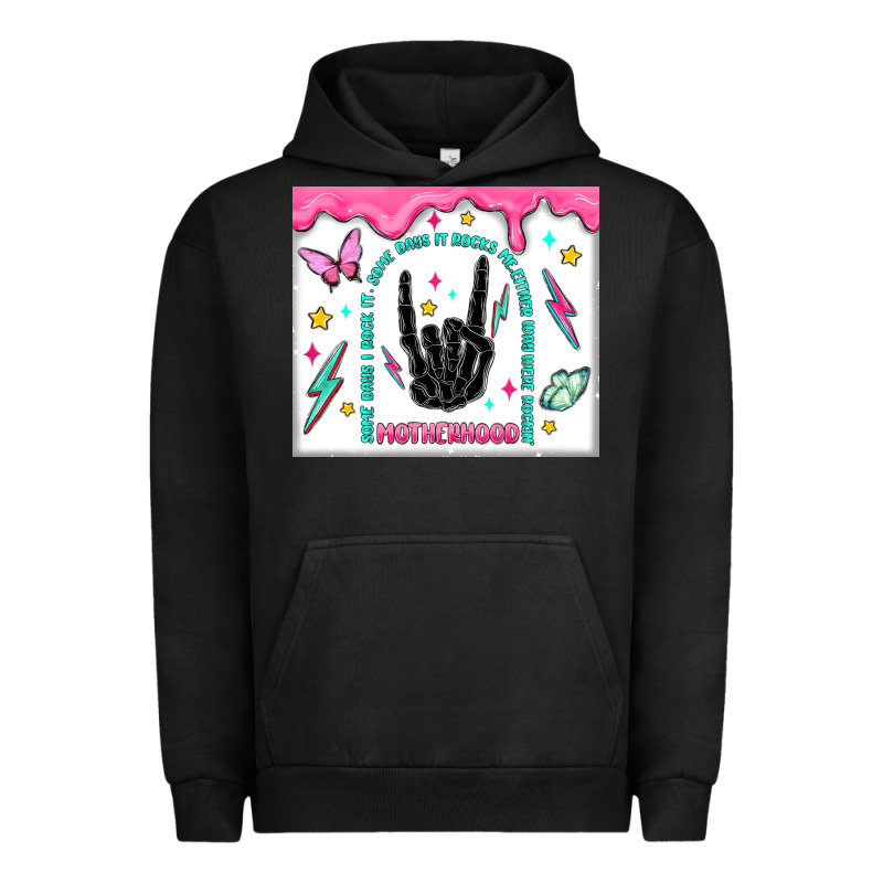 Some Days I Rock It Urban Hoodie by MaliasSmallBusiness | Teevron