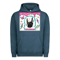 Pigment Midnight Navy some days i rock it Urban Hoodie - MaliasSmallBusiness