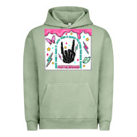 Pigment Oil Green some days i rock it Urban Hoodie - MaliasSmallBusiness
