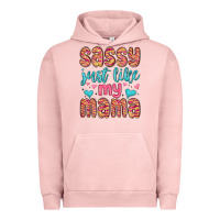 Pigment Salmon sassy just like my mama Urban Hoodie - MaliasSmallBusiness