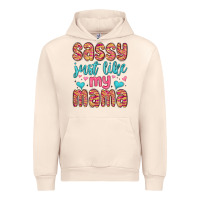 Sandshell sassy just like my mama Urban Hoodie - MaliasSmallBusiness