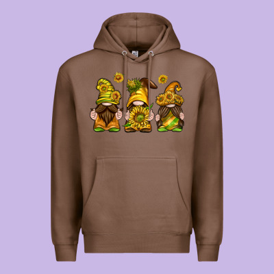 Premium Hoodie sunflower gnomies