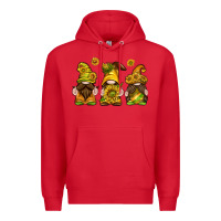 Red sunflower gnomies Premium Hoodie - texasbilliewilder