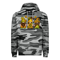 Slate Camo sunflower gnomies Premium Hoodie - texasbilliewilder
