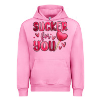 Fuchsia Pink sucker for you Urban Hoodie - MaliasSmallBusiness