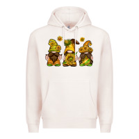 Pale Pink sunflower gnomies Premium Hoodie - texasbilliewilder