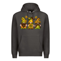 Smoke sunflower gnomies Premium Hoodie - texasbilliewilder