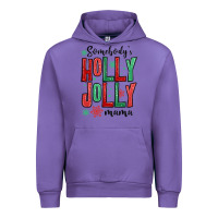 Tulip somebodys holly jolly mama Urban Hoodie - MaliasSmallBusiness