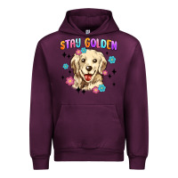 Mauve Wine stay golden Urban Hoodie - MaliasSmallBusiness