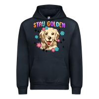 Navy stay golden Urban Hoodie - MaliasSmallBusiness