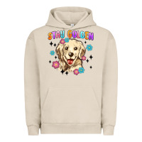Pigment French Oak stay golden Urban Hoodie - MaliasSmallBusiness
