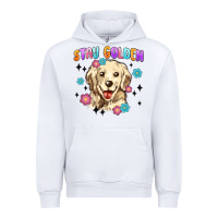 White stay golden Urban Hoodie - MaliasSmallBusiness