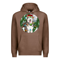 Chestnut husky and farm ornament Premium Hoodie - RanaPortraitStore