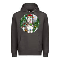 Smoke husky and farm ornament Premium Hoodie - RanaPortraitStore