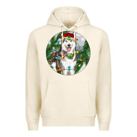 Tofu husky and farm ornament Premium Hoodie - RanaPortraitStore
