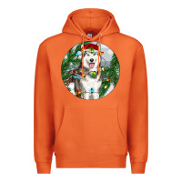 Carrot husky and farm ornament Premium Hoodie - RanaPortraitStore