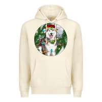 Sandshell husky and farm ornament Premium Hoodie - RanaPortraitStore