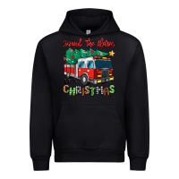 Black sound the alarm its christmas fire truck Urban Hoodie - MaliasSmallBusiness