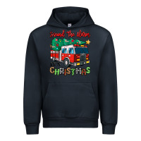 Navy sound the alarm its christmas fire truck Urban Hoodie - MaliasSmallBusiness