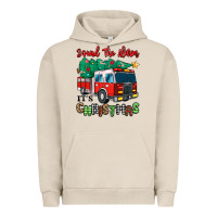 Sound The Alarm Its Christmas Fire Truck Urban Hoodie | Teevron