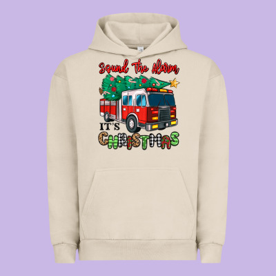 Urban Hoodie sound the alarm its christmas fire truck