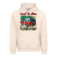 Sandshell sound the alarm its christmas fire truck Urban Hoodie - MaliasSmallBusiness