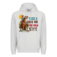 Dove Grey take a ride on the wild side with rodeo Premium Hoodie - texasbilliewilder