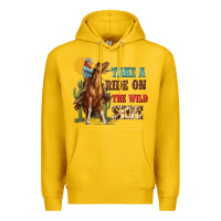 Lemon take a ride on the wild side with rodeo Premium Hoodie - texasbilliewilder